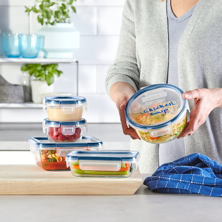 Pyrex Glass Food Storage Container - Set of 10 & Reviews | Wayfair